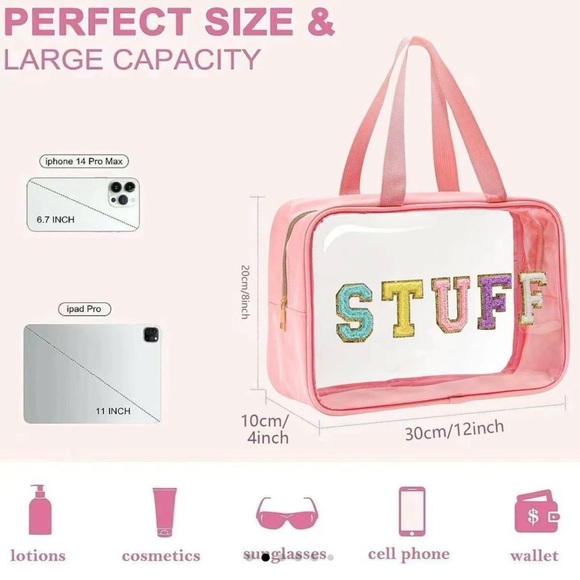 Set of pink travel bags never used. - Picture 6 of 6